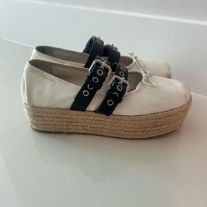 MIU MIU platform ballets